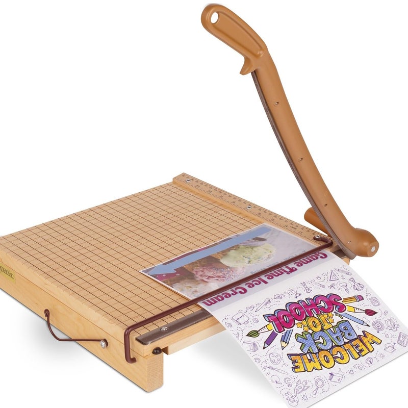Swingline Paper Trimmer, Guillotine Paper Cutter, 12" Cut Length, 15 Sheet Capacity, ClassicCut Ingento (1132) - Image 5
